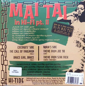 Shorty's Swingin' Coconuts - Mai Tai in Hi-Fi pt. II (7"-EP) - Image 2