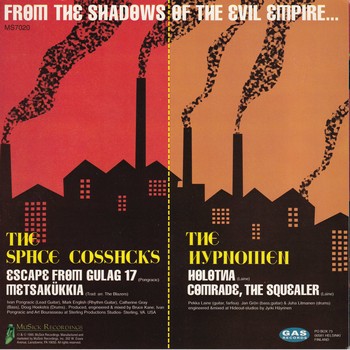 The Space Cossacks / The Hypnomen - From the Shadows of the Evil Empire... (split EP) - Image 2