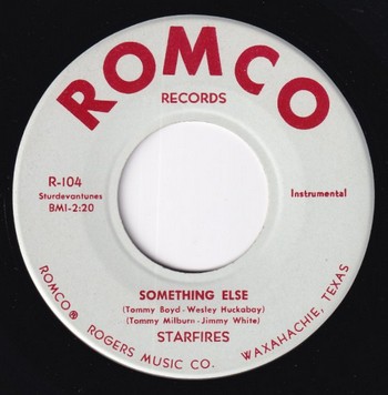 Starfires - Something Else (7")