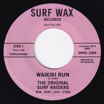 The Original Surf Raiders – Waikiki Run (7")