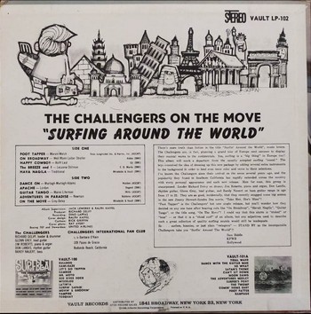 The Challengers - On the Move (LP) - Image 2