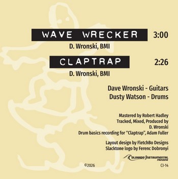 Slacktone - Wave Wrecker (7") - Image 2