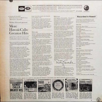 Webley Edwards - More Hawaii Calls (LP) - Image 2