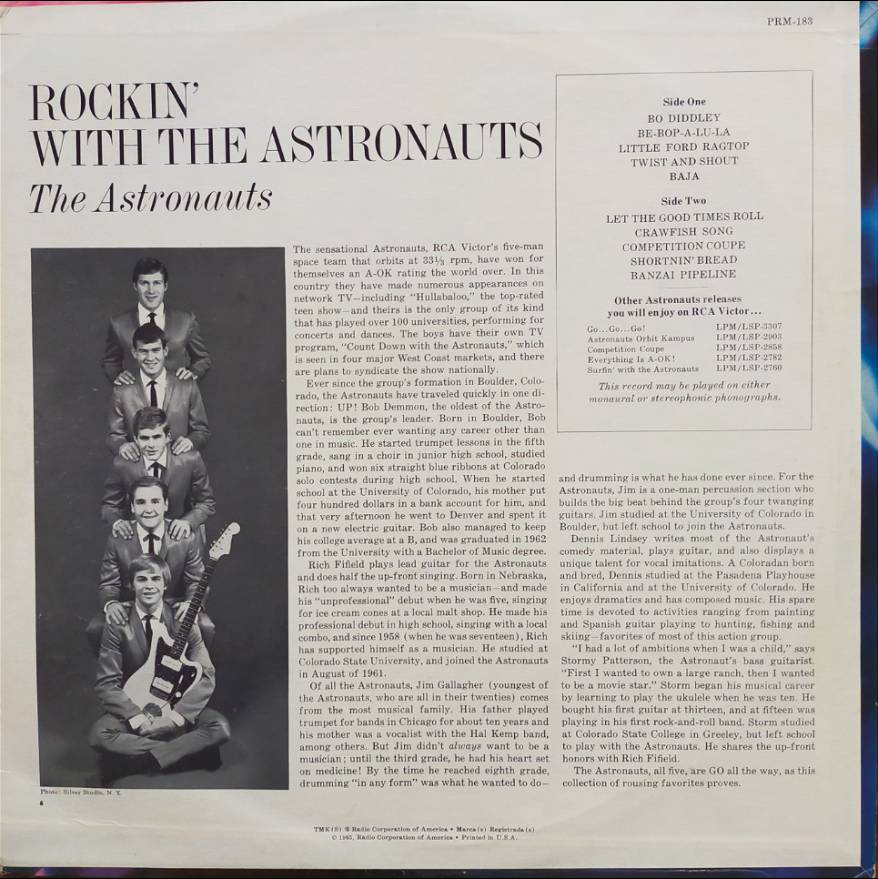 The Astronauts - Rockin' with The Astronauts (LP) - Image 2