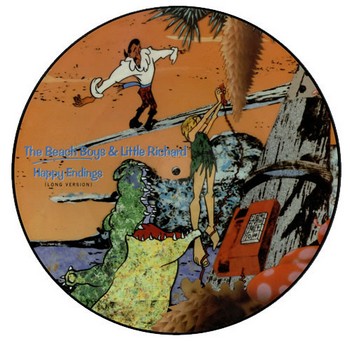 The Beach Boys & Little Richard - Happy Endings (12"-Picture Disc) - Image 2