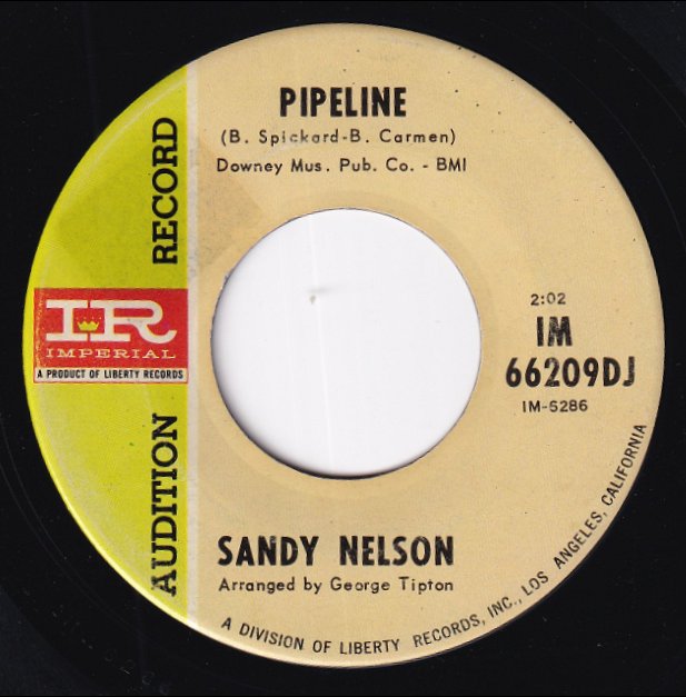 Sandy Nelson - Pipeline (7")
