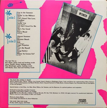 Surf Trio - Almost Summer (LP) - Image 2