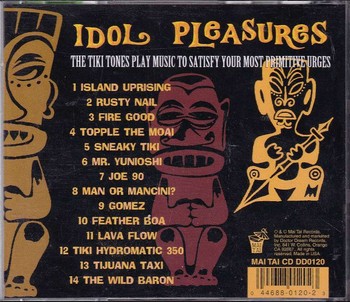 The Tiki Tones - Idol Pleasures (CD) - Image 2