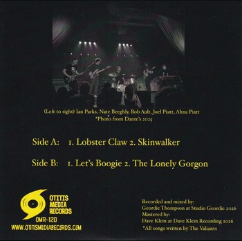 The Valiants - Lobster Claw (7"-EP) - Image 2