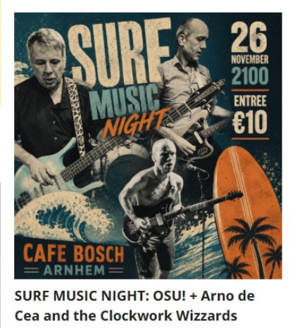 OSU + Arno de Cea - Cafe Bosch